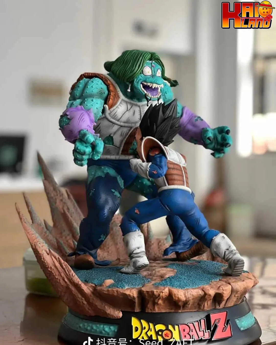 Dragon Ball AR Studio Zarbon vs Vegeta Resin Statue