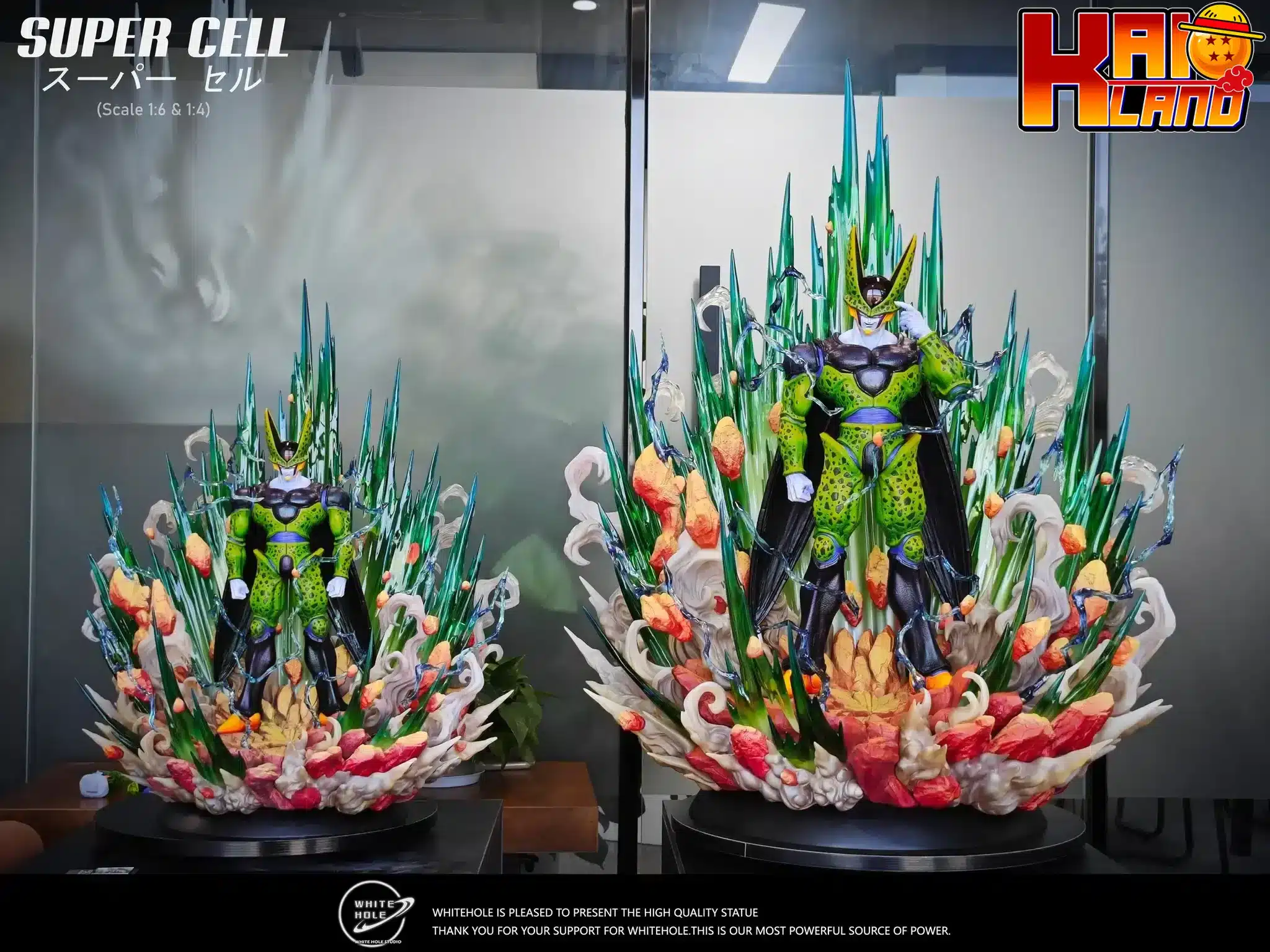 Dragon Ball White Hole Studio Super Cell Resin Statue