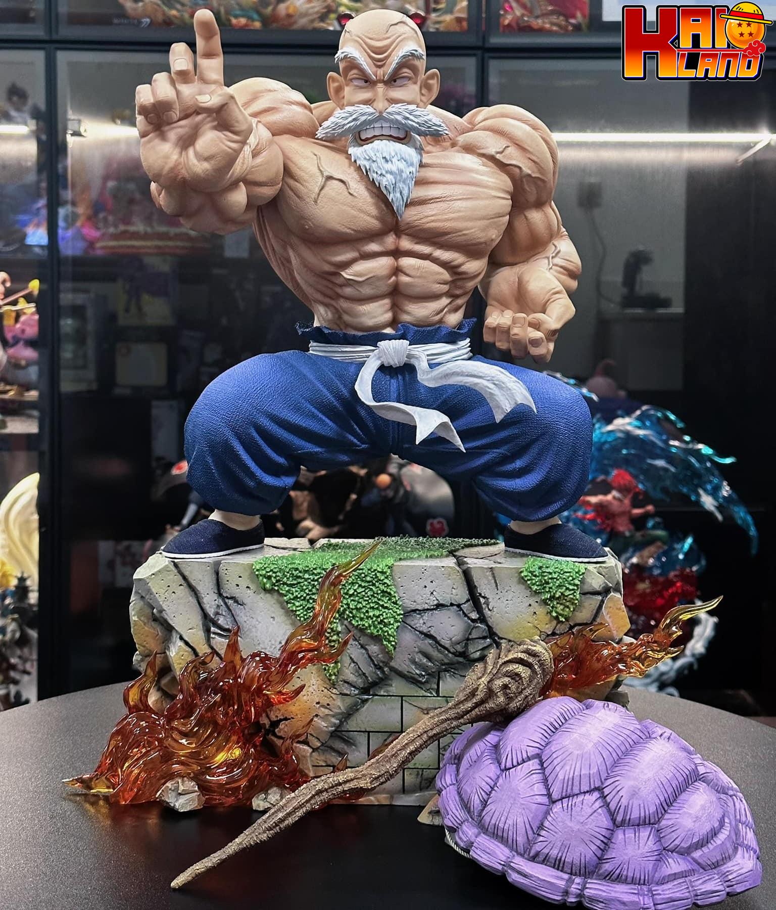 Dragon Ball Clouds Studio Master Roshi Resin Statue