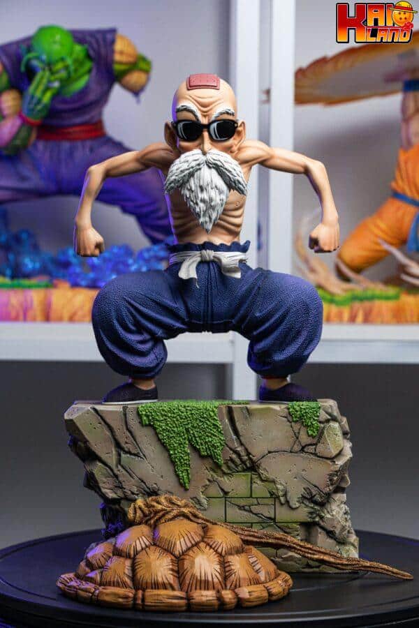 Dragon Ball Clouds Studio Master Roshi Resin Statue 5