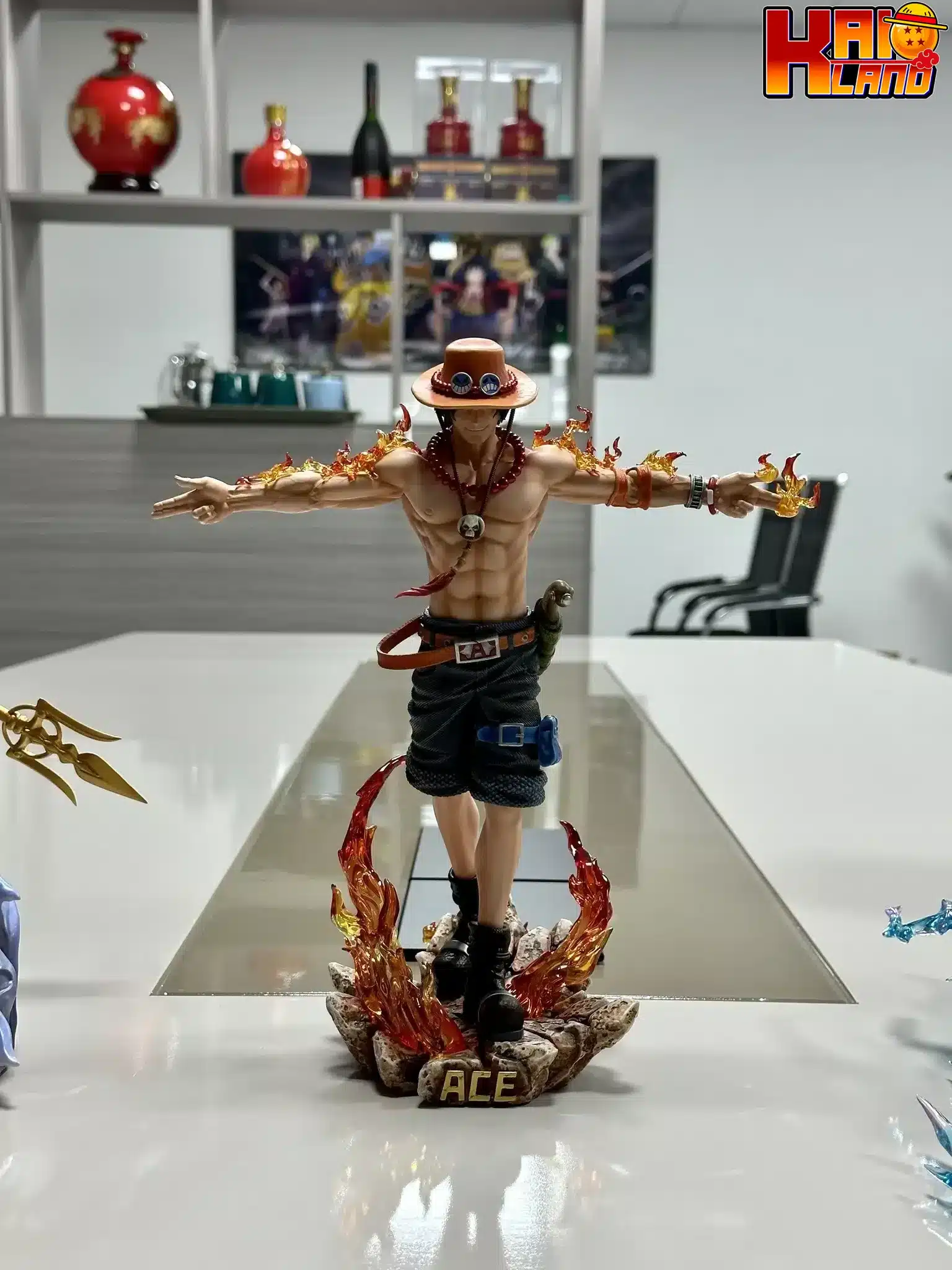 One Piece LX Studio Portgas D.Ace Resin Statue