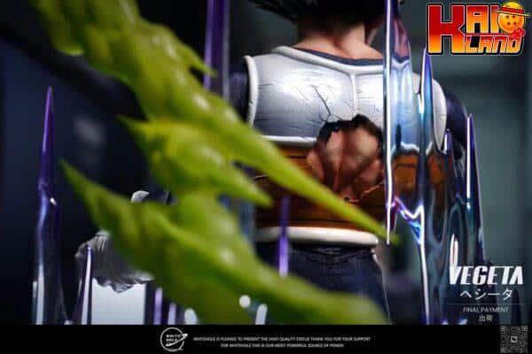 Dragon Ball White Hole Studio Namek Suit Vegeta Resin Statue 8