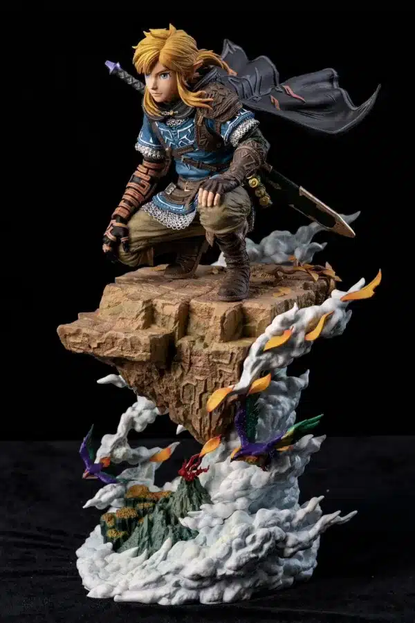 The Legend of Zelda Hero Belief X hunter Fan Studio Link Resin Statue 1