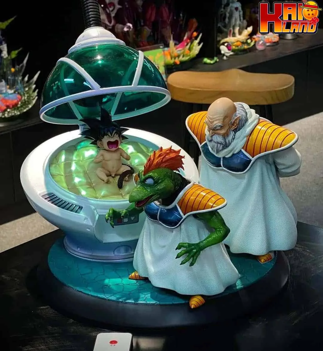Dragon Ball White Hole Studio Kakaroto x Military Doctor x Tapejara Resin Statue
