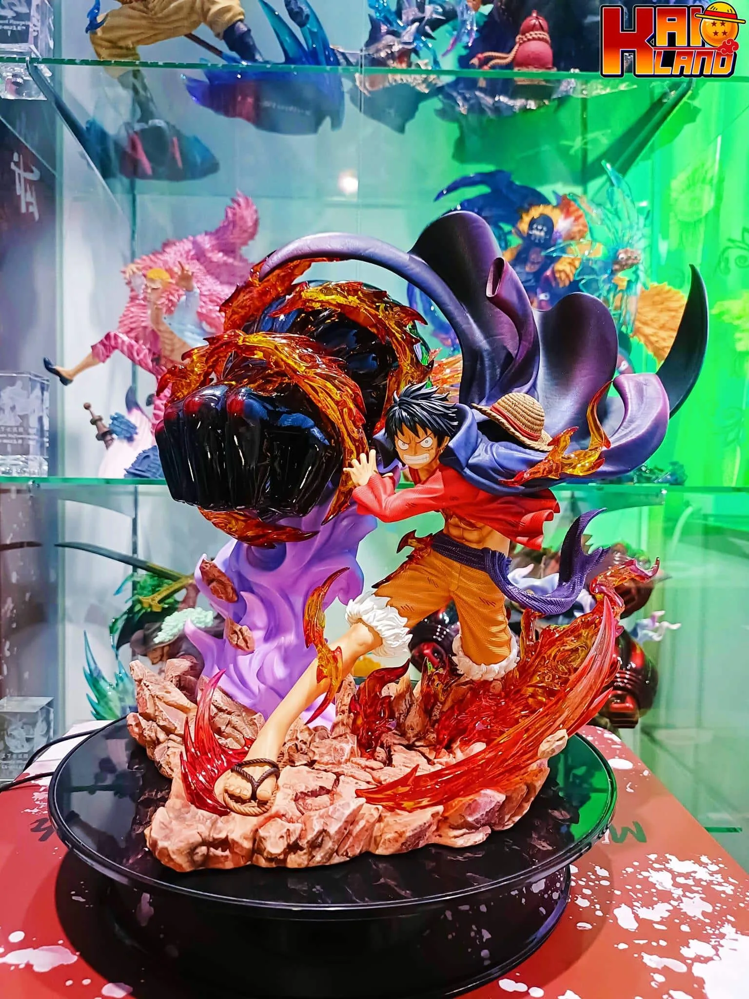One Piece LX Studio Luffy Attack Resin Statue