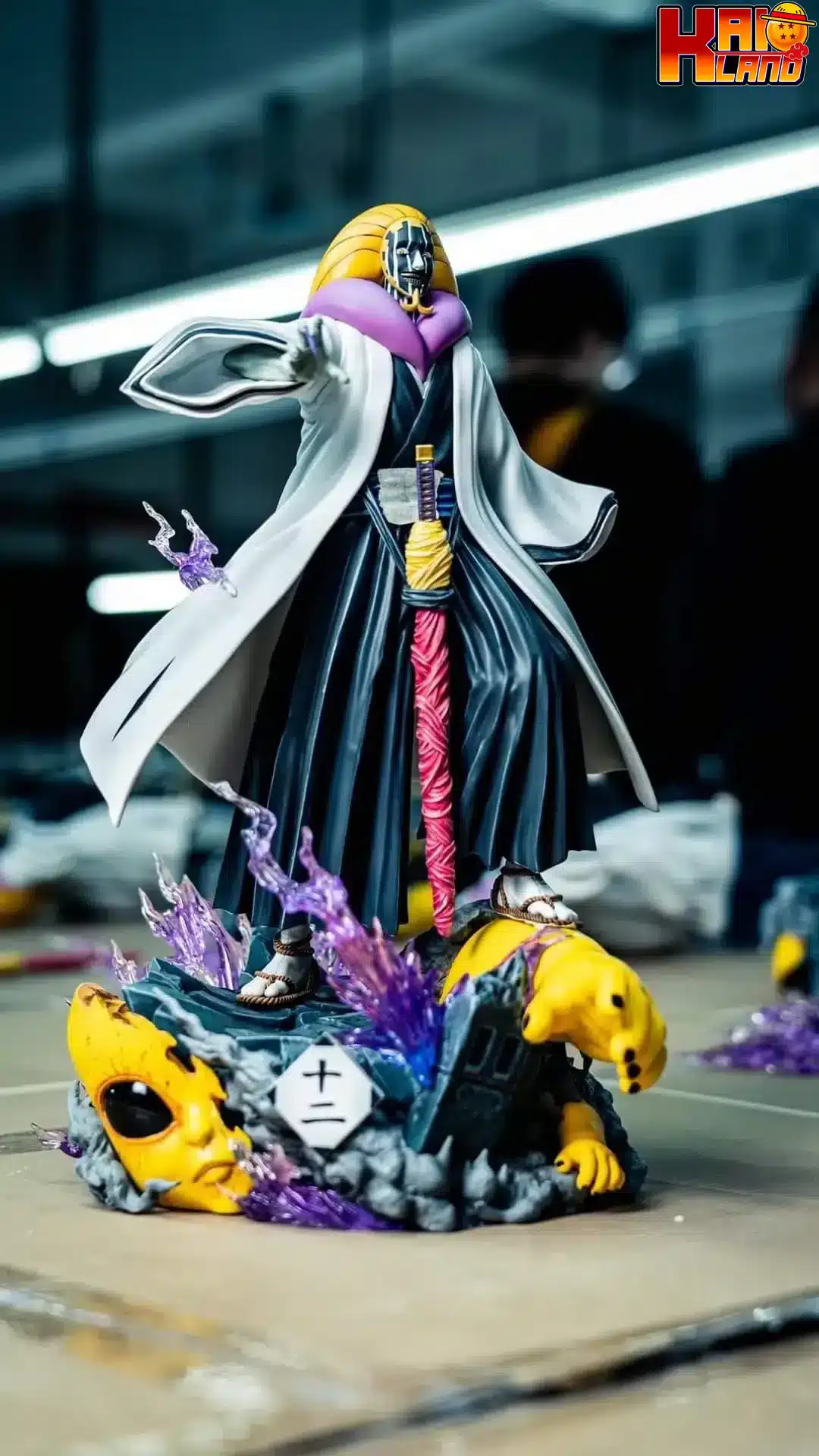 Bleach IW NIREN Studio Kurotsuchi Mayuri Resin Statue