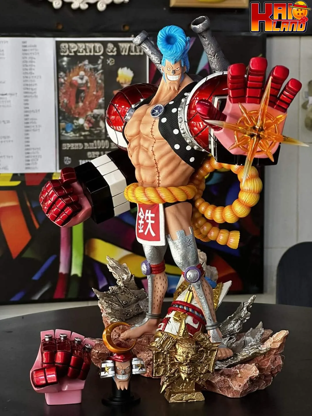 One Piece LX Studio Franky Resin Statue
