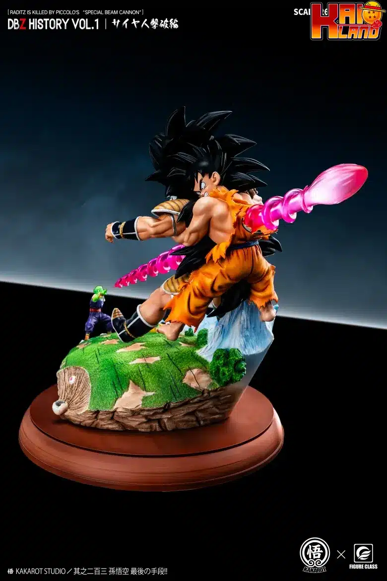 Dragon Ball Figure Class Studio Goku Raditz Piccolo Beam Cannon Resin Statue