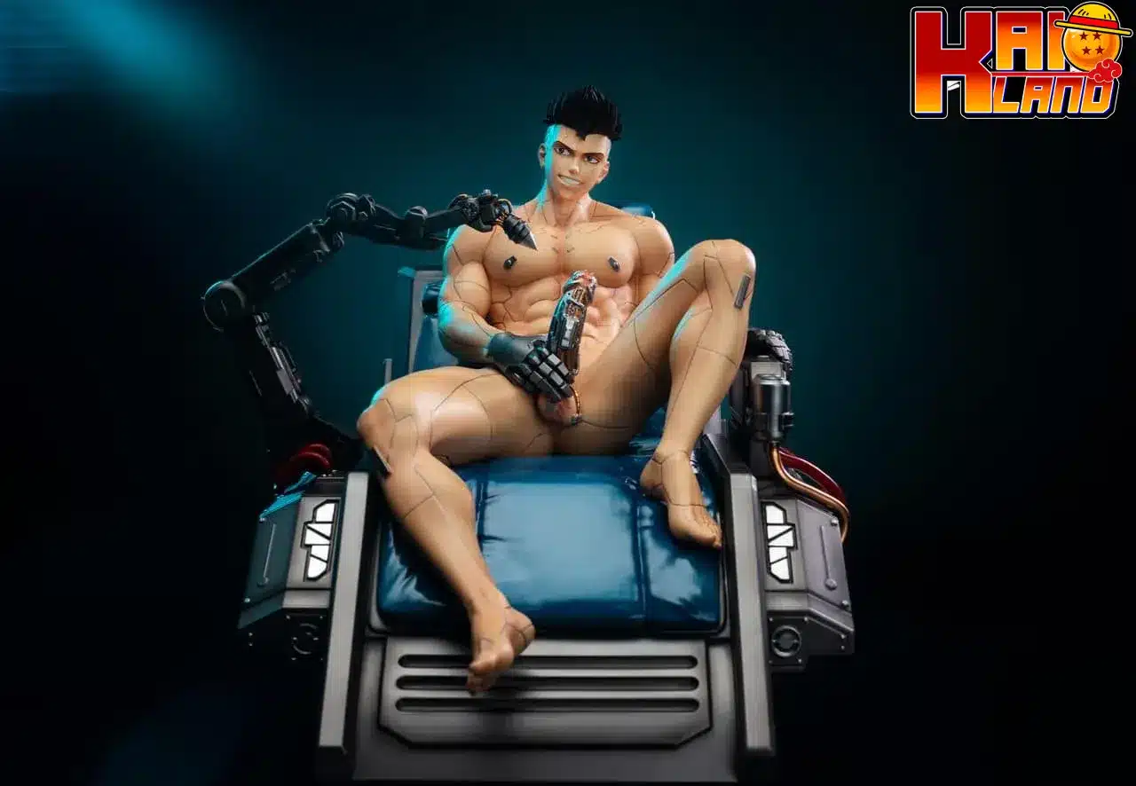 Cyberpunk Gentlemen 18 Studio David Martinez Resin Statue