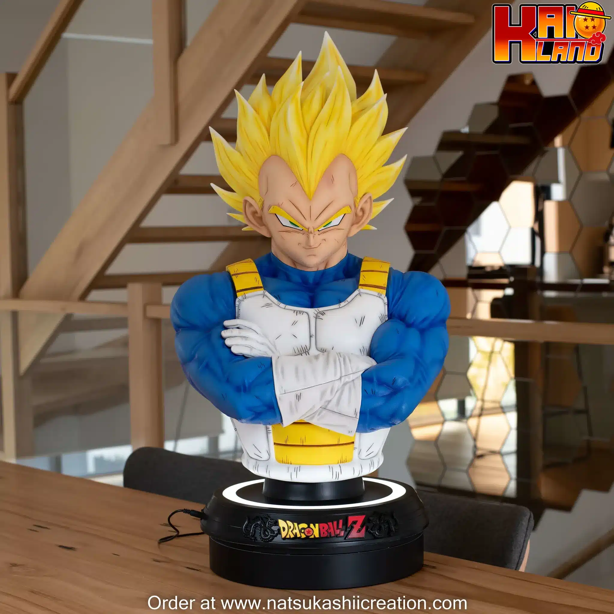 Dragon Ball KDC Vegeta Bust Lifesize Resin Statue