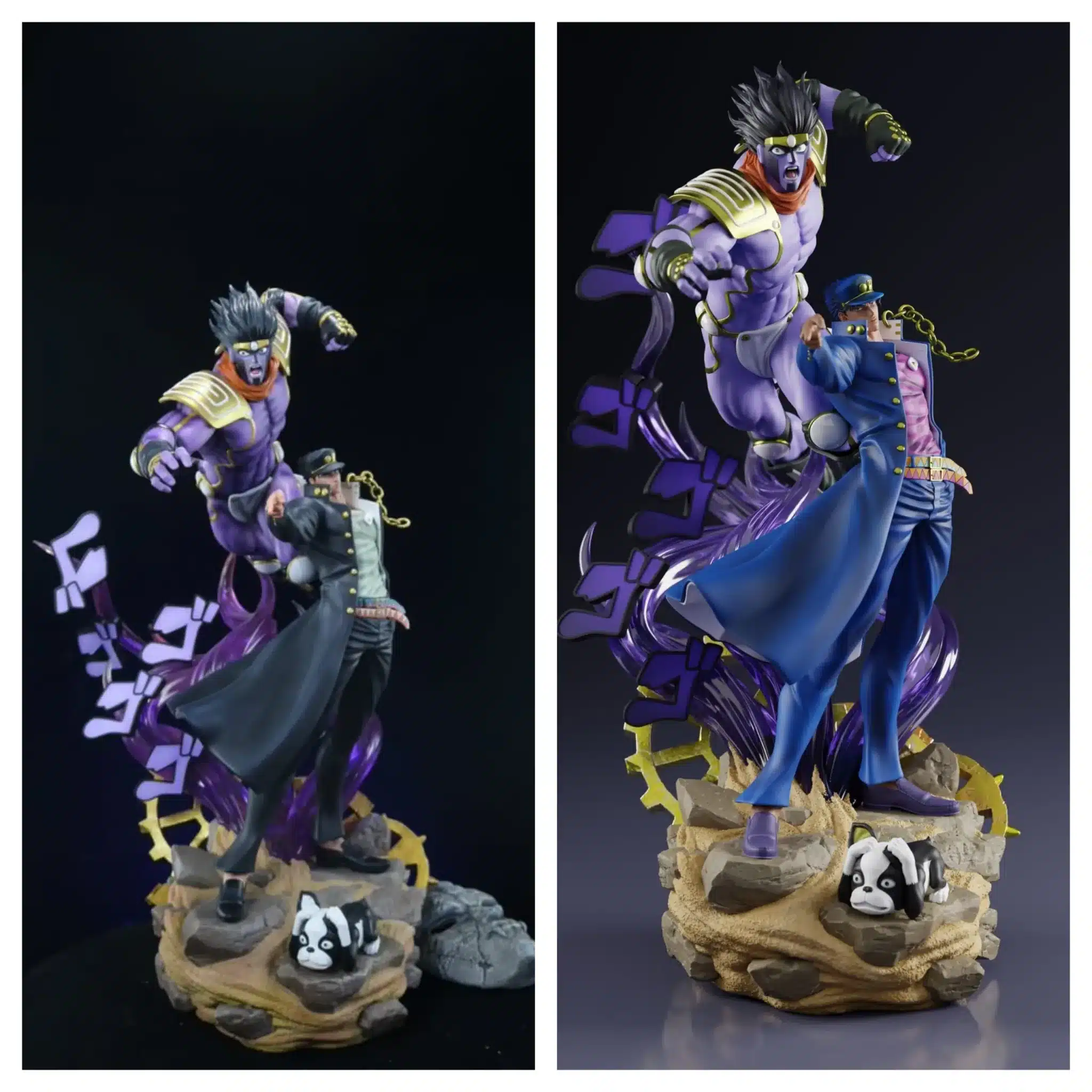 Jojo Bizarre Adventure Player 1 Jotaro Kujo and Star Platinum Diorama  Resin Statue