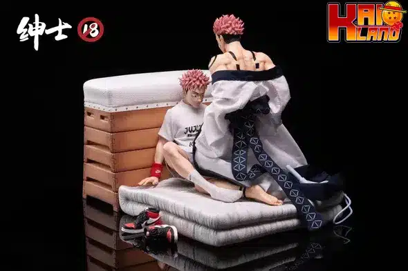 Jujutsu Kaisen Gentleman 18 Studio Ryomen Sukuna Itadori Yuji Resin Statue