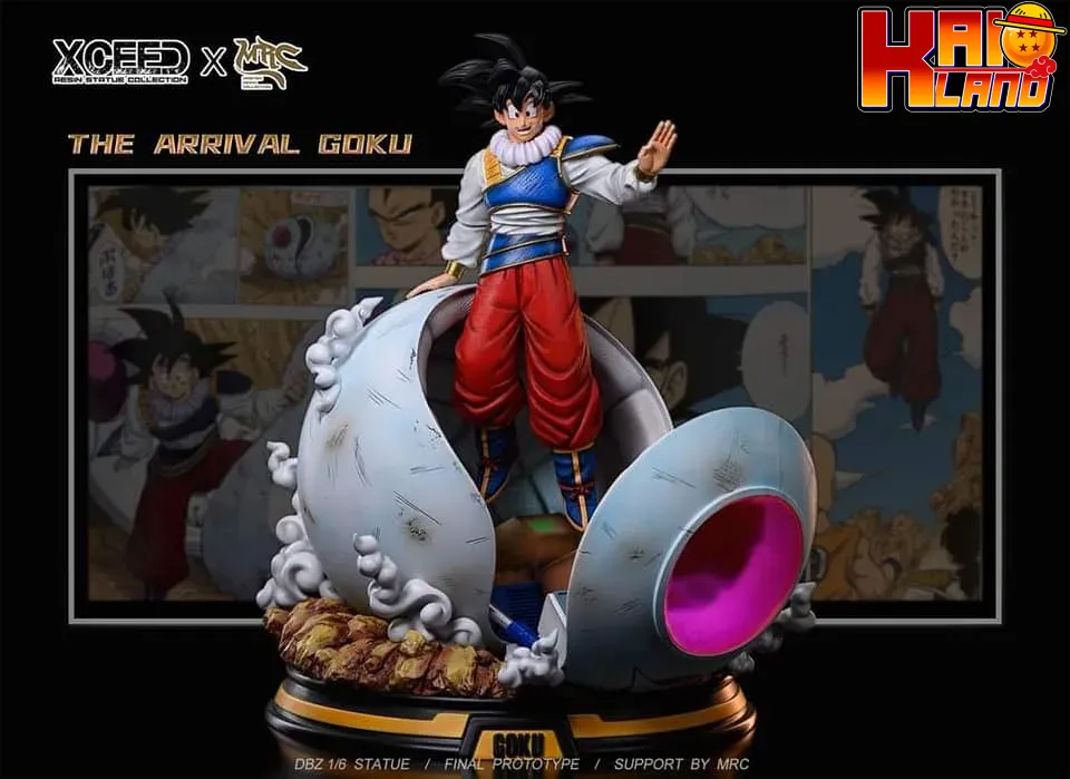 Dragon Ball MRC X XCEED Goku Yardrat Spaceship Resin Statue