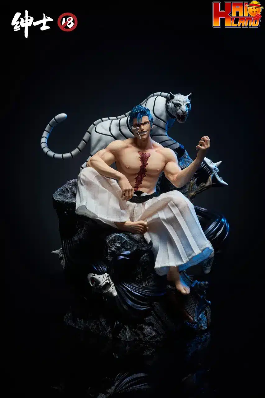 Bleach Gentleman 18 Grimmjow Jaegerjaques Resin Statue