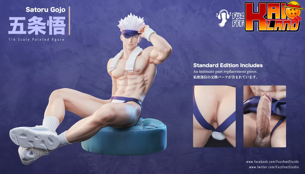 Jujutsu Kaisen Fuzzfeet Studio Satoru Gojo Resin Statue