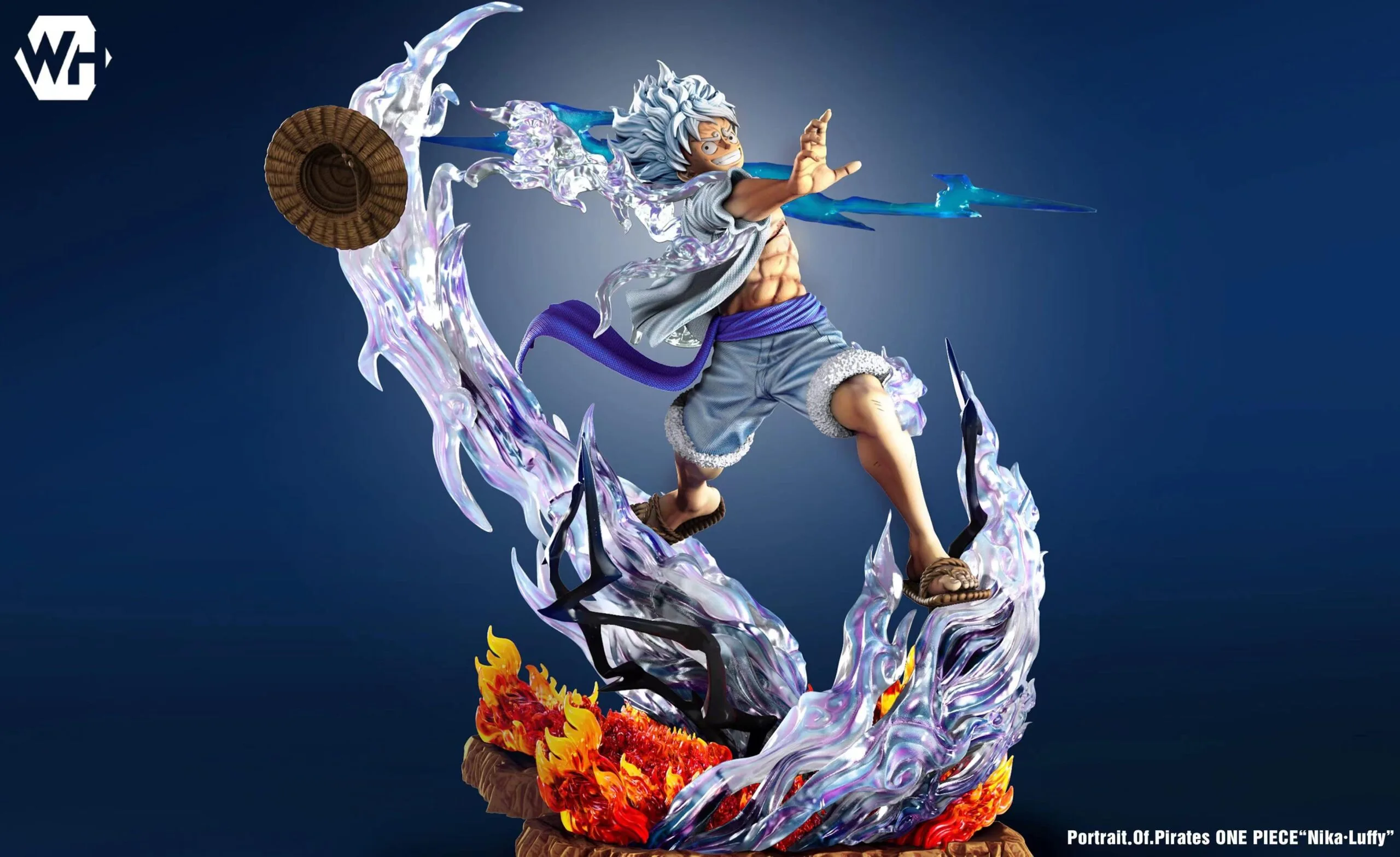 One Piece WH Studio Nika Luffy Resin Statue