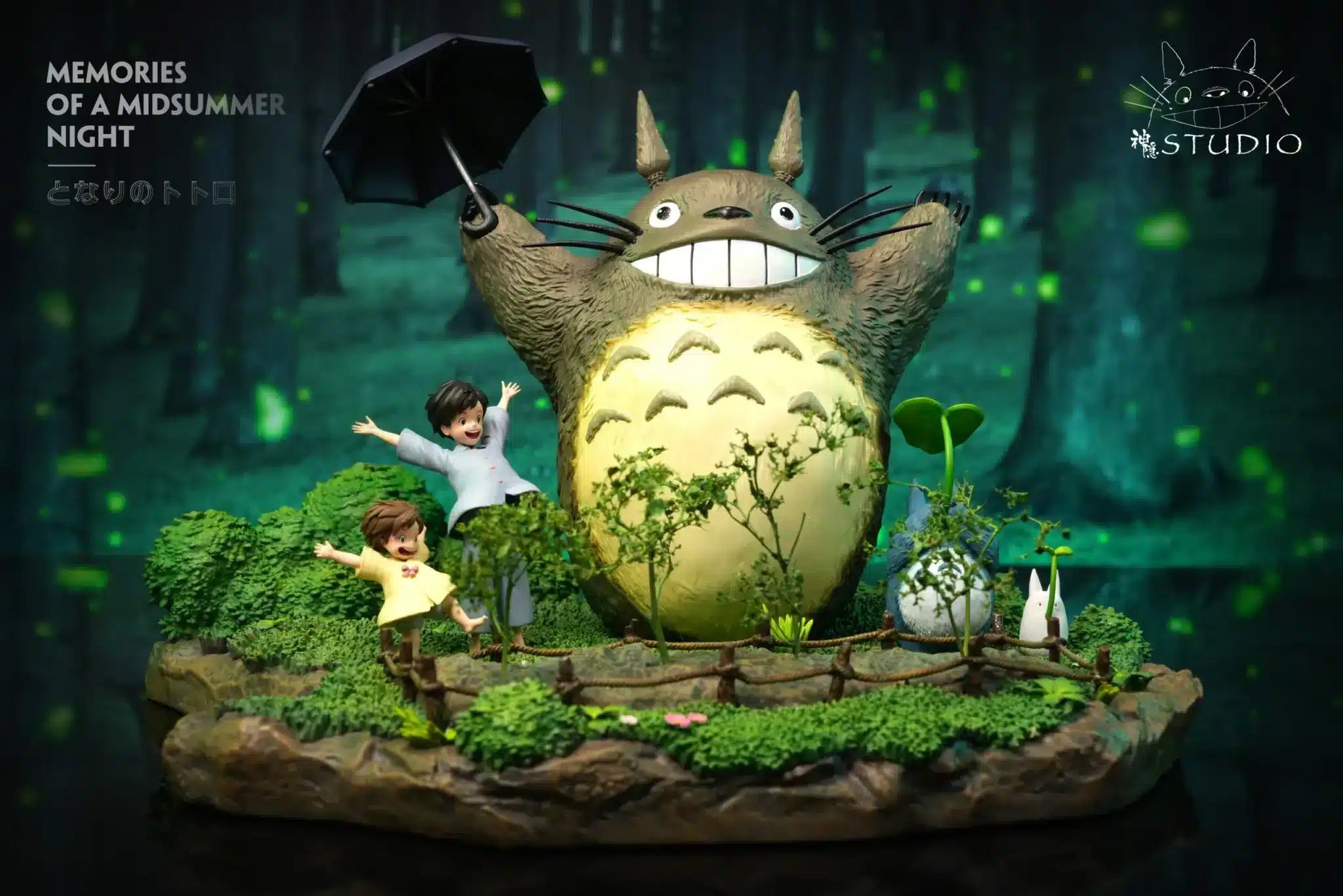 My Neighbor ShenYin Studio Totoro Open Arms Resin Statue