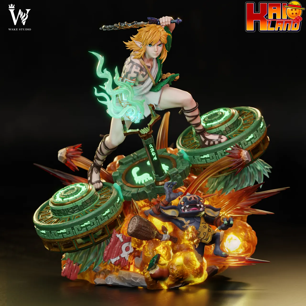 Legends Of Zelda Link Tears Of The Kingdom Resin Statue