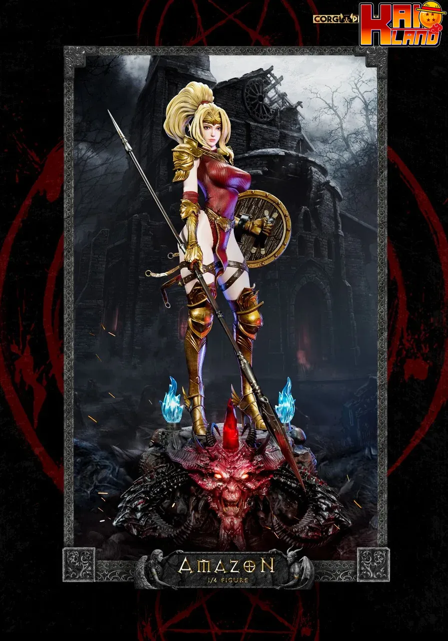 Diablo II Dtalon Studio Amazona Resin Statue