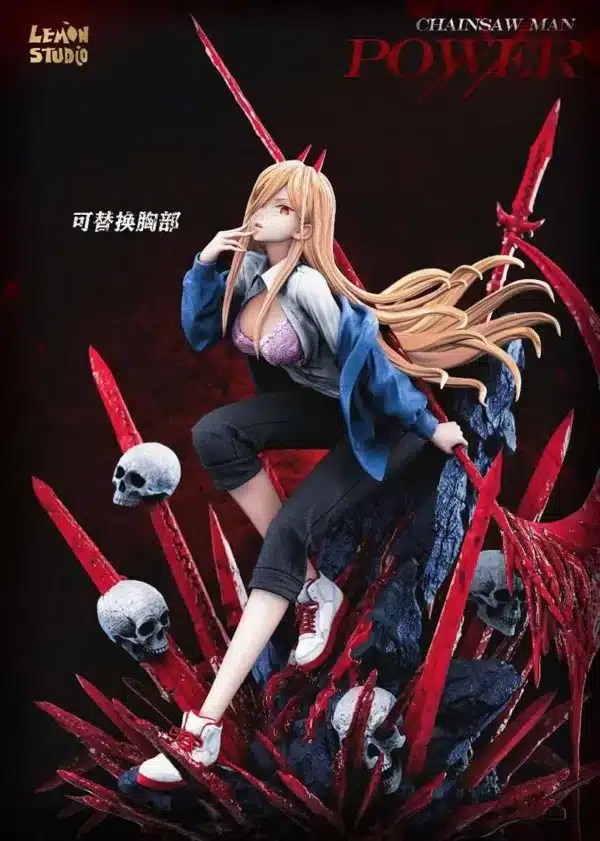 Chainsaw Man Lemon Studio Power Resin Statue 4