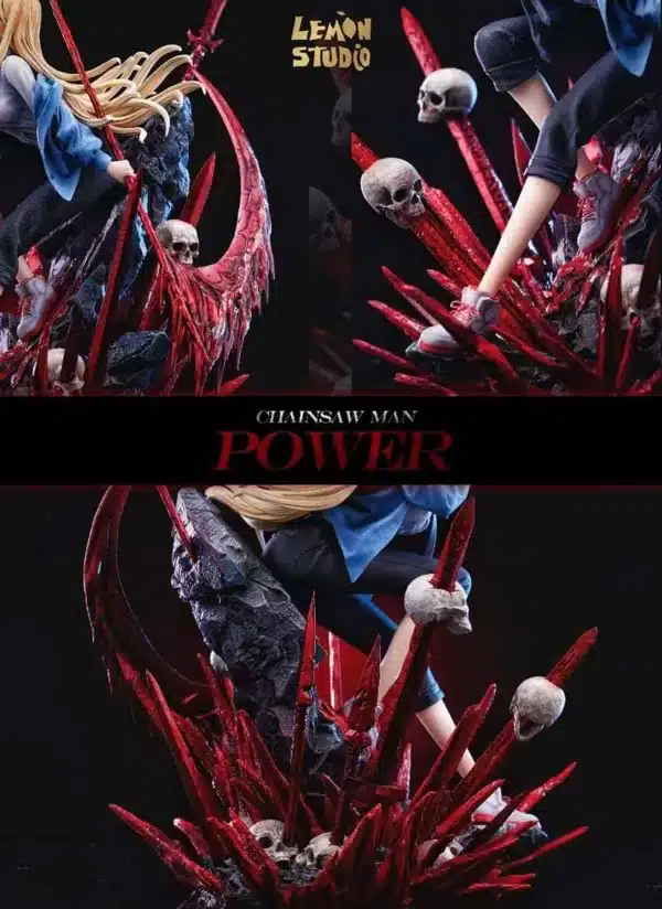 Chainsaw Man Lemon Studio Power Resin Statue 7
