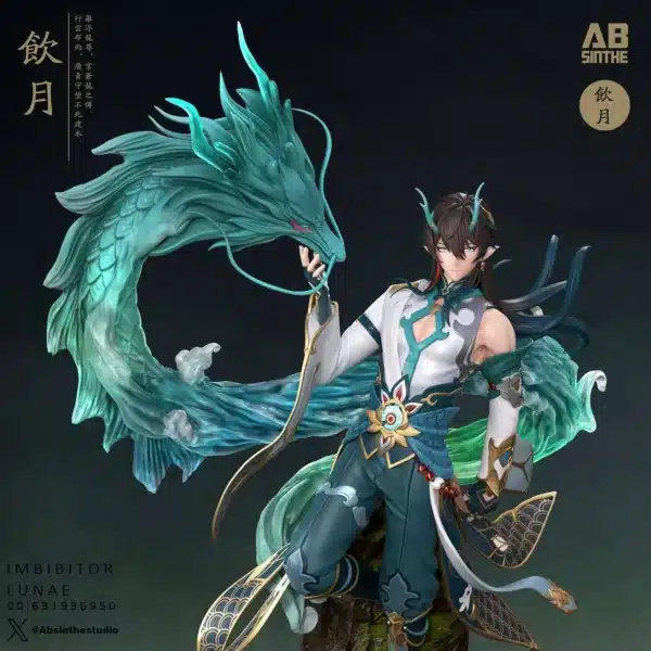 Dan Heng ABsinthe Studio Imbibitor Lunae Resin Statue 3