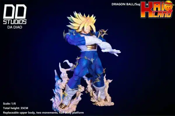 Dragon Ball DD Studio Super Saiyan 2 Trunks Future Resin Statue 6