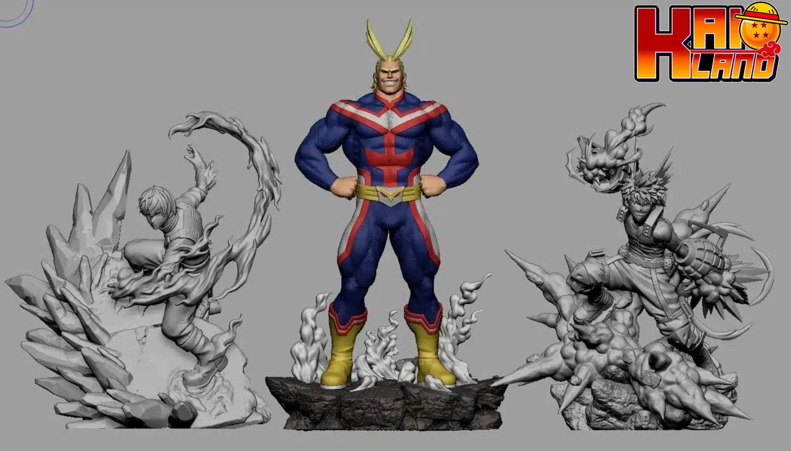 My Hero Academia Player 1 All Might Resin Statue