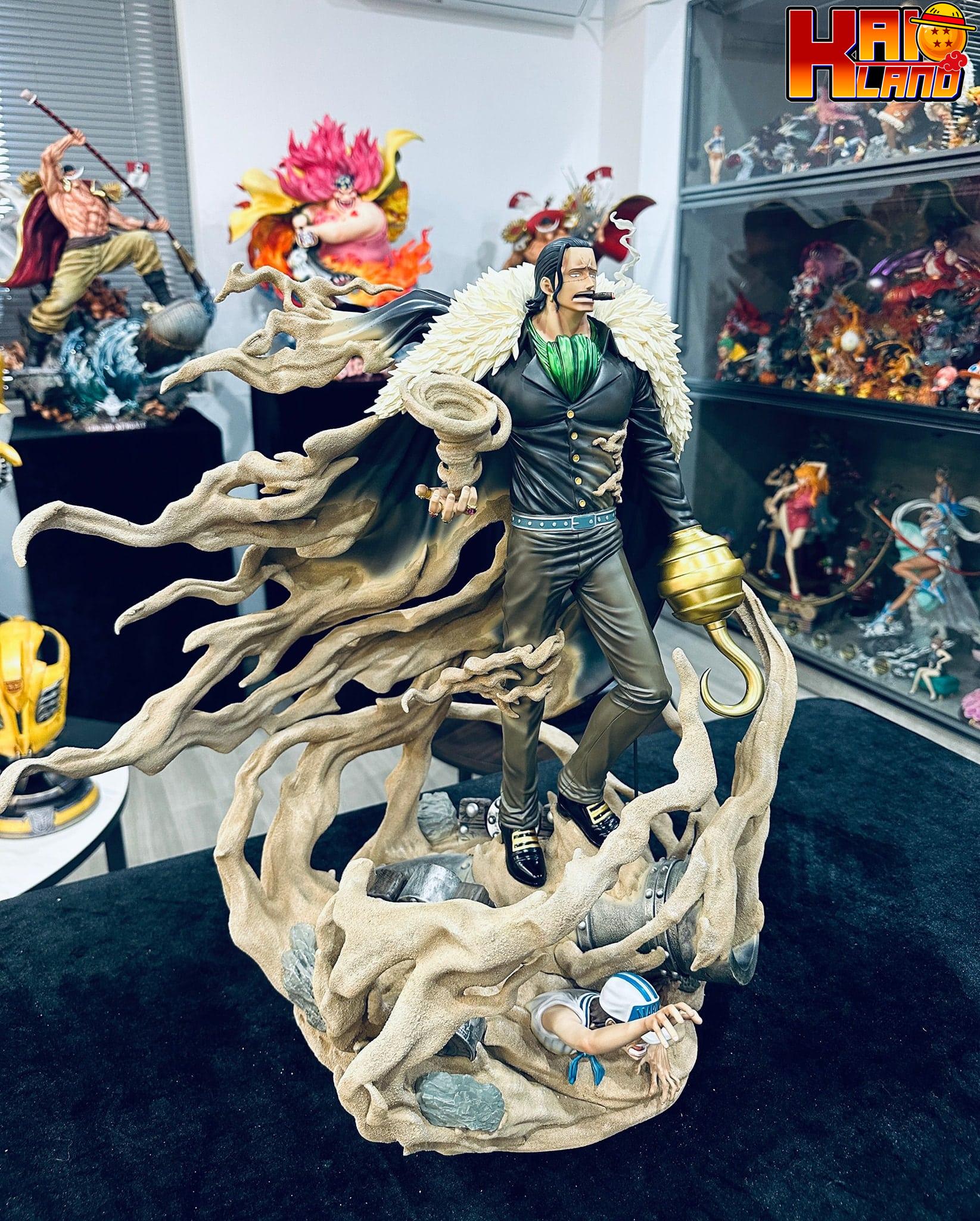 One Piece Ryu Studio Crocodile Licensed Resin Statue EU WAREHOUSE