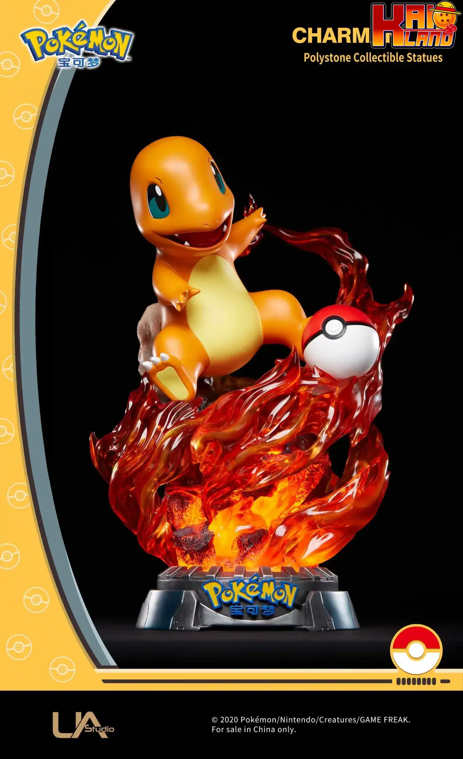Pokemon Unique Art Studio Charmander Licensed Resin Statue