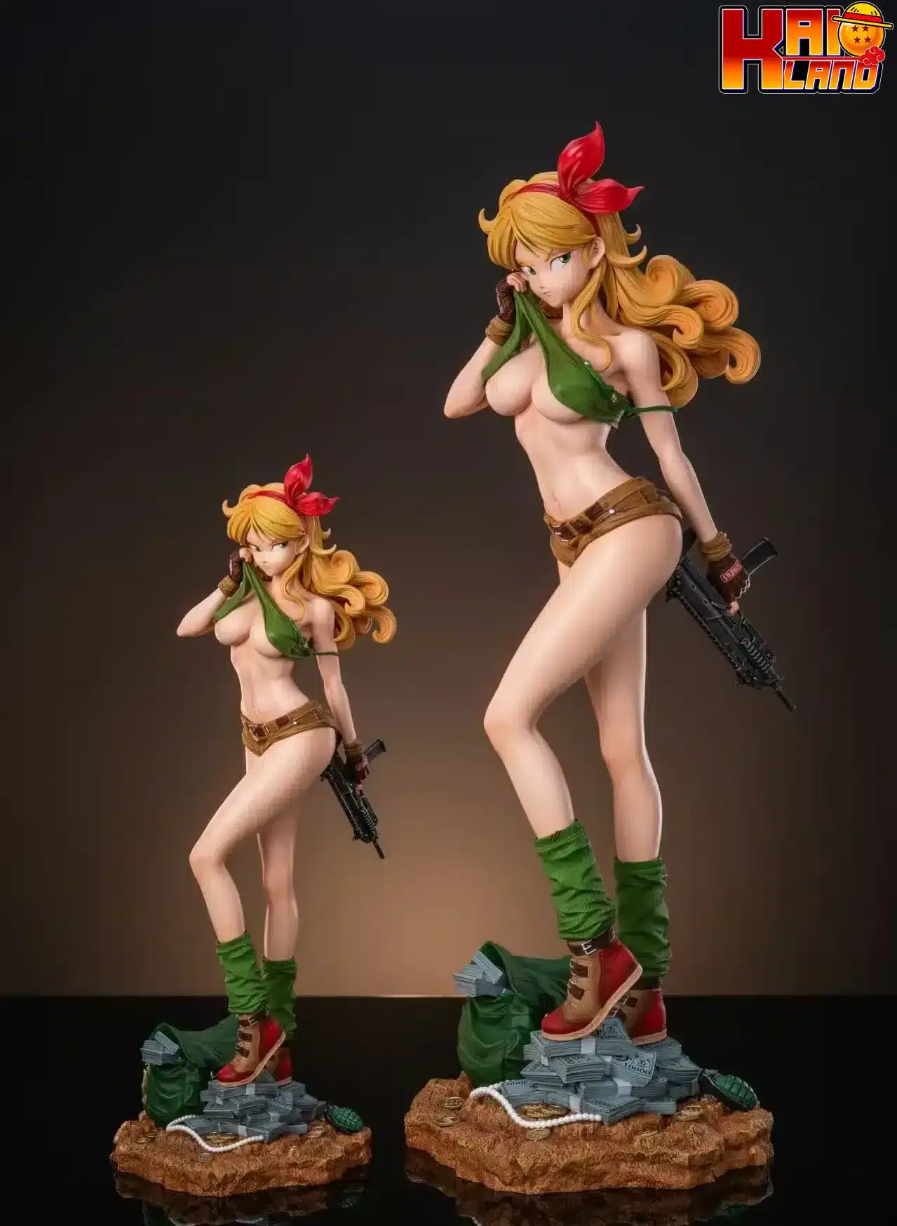 Dragon Ball Hero Belief X Hunter Fan Lunch Resin Statue