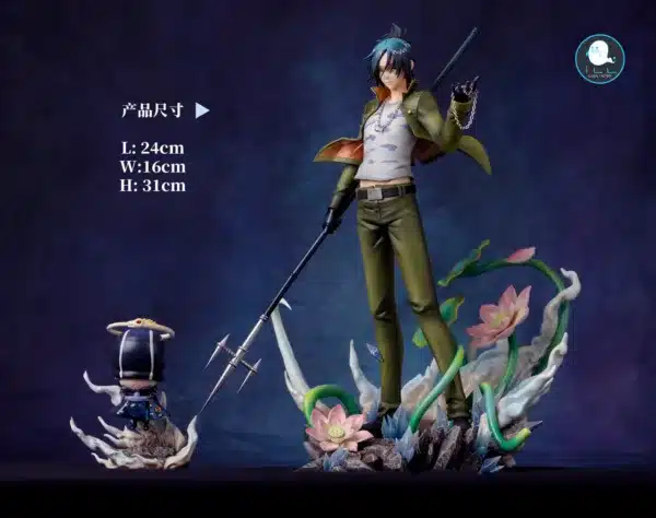 Katekyo Hitman Reborn ILL Studio Rokudou Mukuro Resin Statue 1