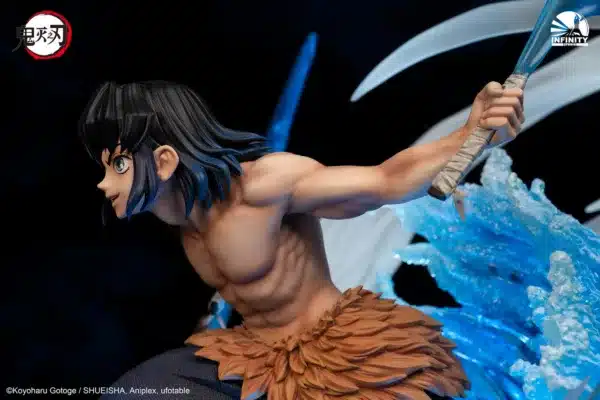 Kimetsu No Yaiba Infinity Studio Hashibira Inosuke Licensed Resin Statue 2