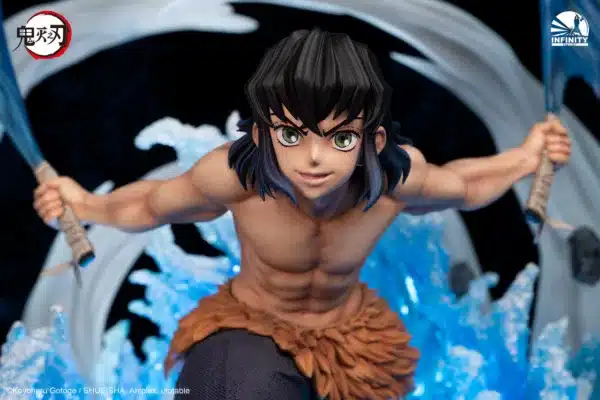 Kimetsu No Yaiba Infinity Studio Hashibira Inosuke Licensed Resin Statue 5