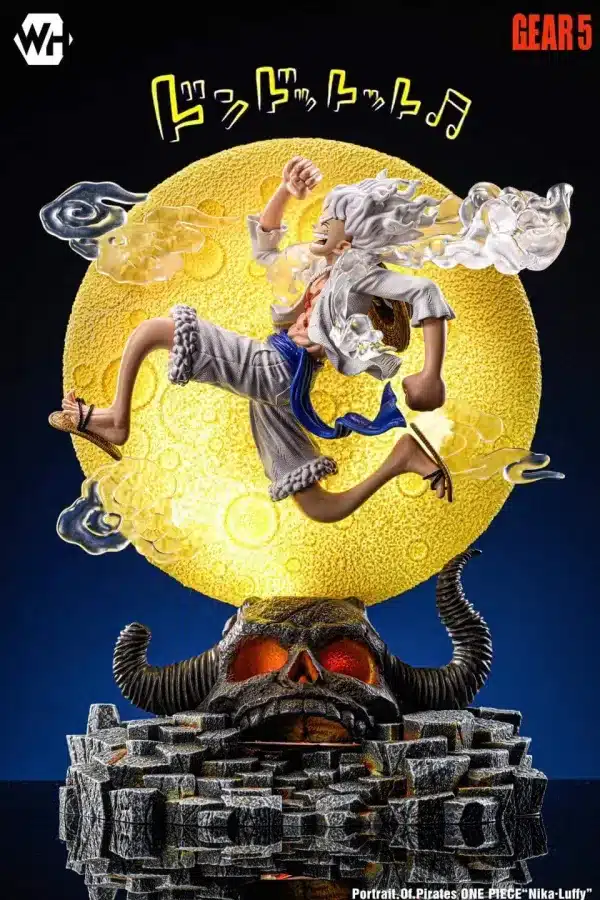 One Piece WH Studio Luffy Nika V2 Resin Statue 2