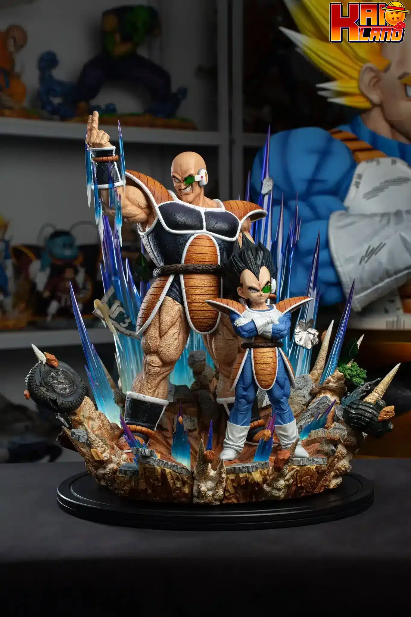 Dragon Ball Clouds studio Vegeta x Nappa Resin Statue