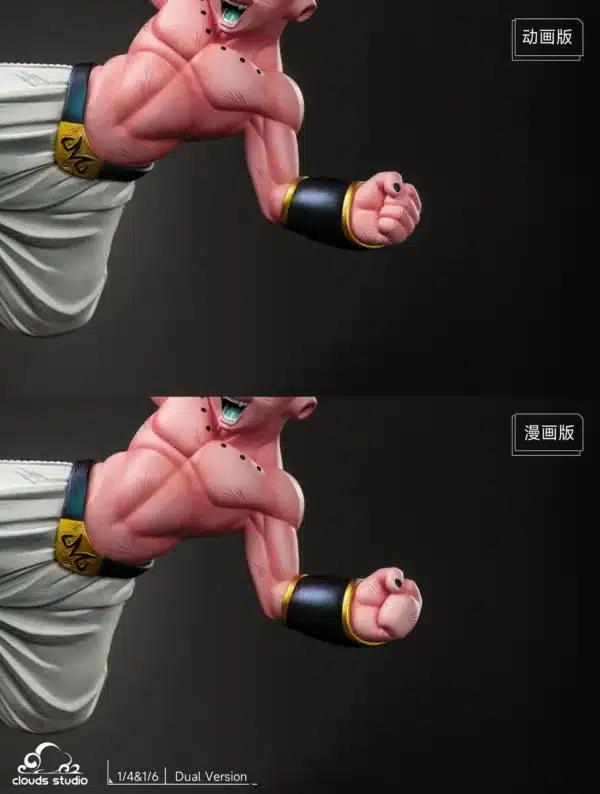 Dragon Ball Clouds Studio Fat Buu Vs Kid Buu Battle Resin Statue 11