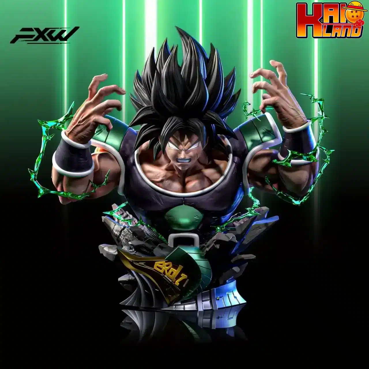 Dragon Ball FXW Studio Bust Broly Resin Statue Resin Statue
