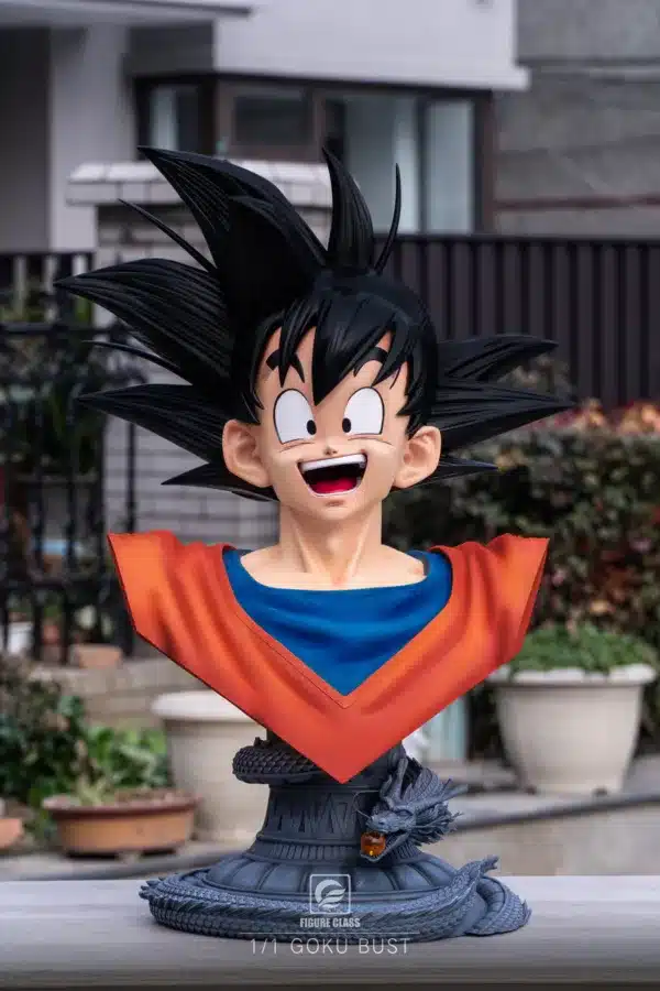Dragon Ball Figure Class Studio Goku Smiling Bust Resin Statue 4