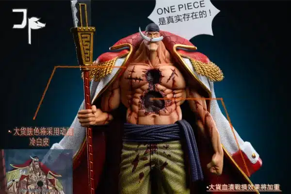 One Piece JP Studio Whitebeard Resin Statue 3