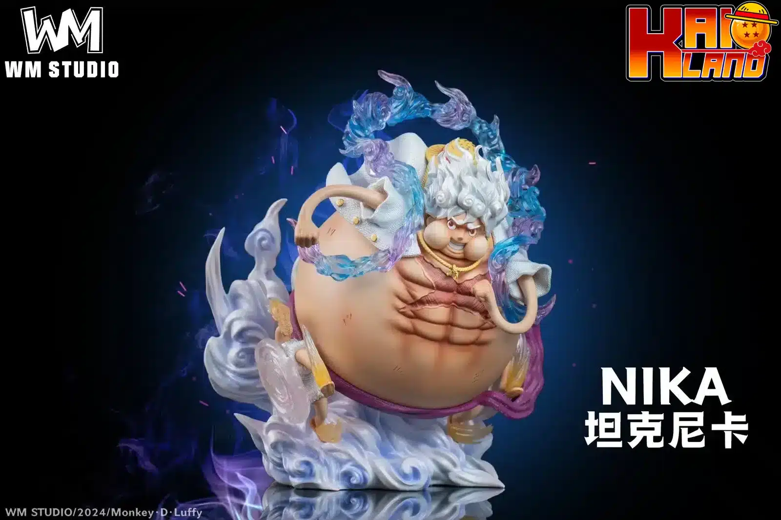 One Piece WM Studio Nika Luffy Resin Statue