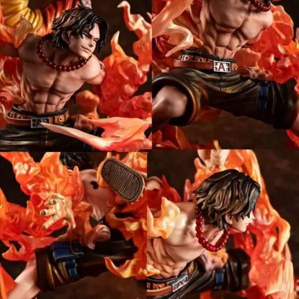 megahouse pop portrait of pirates one piece neo maximum luffy ace brotherhood 20th limited edition 7