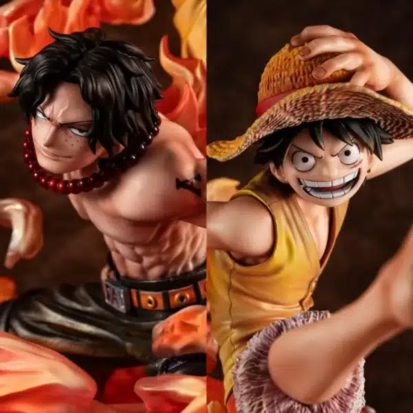 megahouse pop portrait of pirates one piece neo maximum luffy ace brotherhood 20th limited edition 8