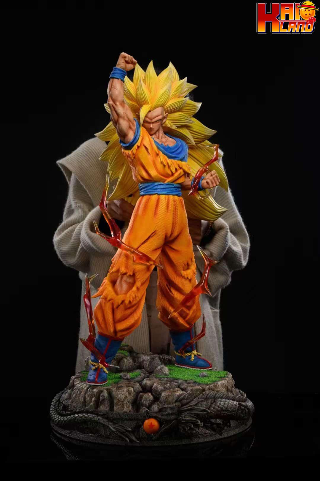 Dragon Ball DU Studio Goku SS3 Resin Statue