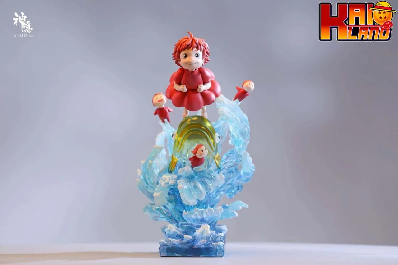Ponyo Shen Yin Studio Ponyo Goldfish no Himejou Resin Statue EU WAREHOUSE