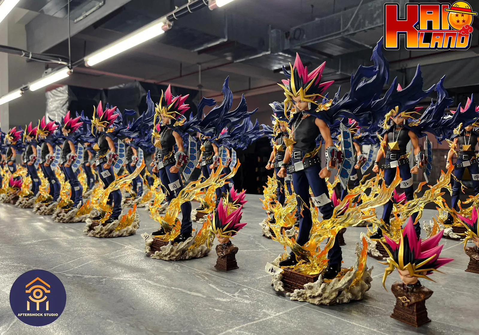 YuGiOh Aftershock Studio Yugi Muto Resin Statue