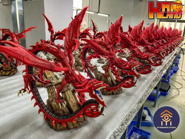 uGiOh Aftershock Studio Slifer the Sky Dragon Resin Statue 1 jpg