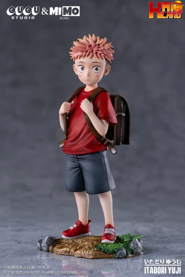Jujutsu Kaisen Gugu x Mimo Studio Kid Itadori Yuji Resin Statue 2