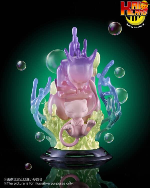 Pokemon Moon Shadow Studio Mewtwo Resin Statue 1