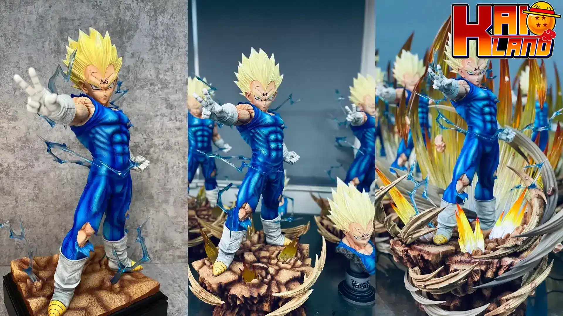 Dragon Ball Infinite Studio Majin Vegeta Resin Statue